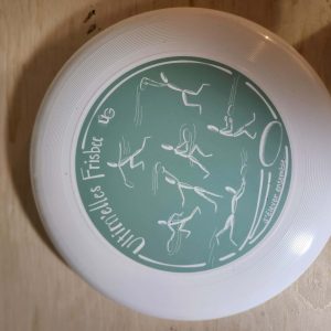 Disque blanc Ultim'elles Frisbee